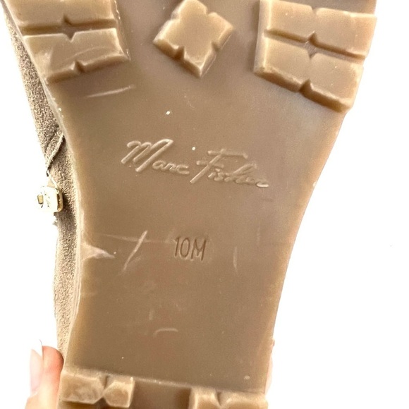 Marc Fisher Trevis Wedge Boots - Size 10 - Picture 10 of 10